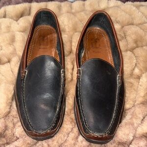 Allen Edmonds Men’s Boulder leather Slip-On Loafer, sz 11.5, sturdy rubber soles
